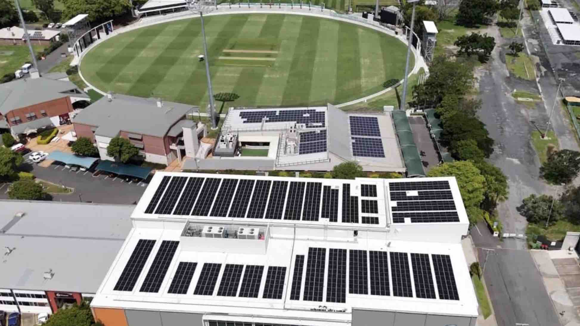 Australia cricket captain’s climate concerns lead to big solar installation at cricket centre