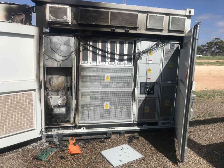 Inverter “burst into flames:” Fire injures worker at South Australia solar farm