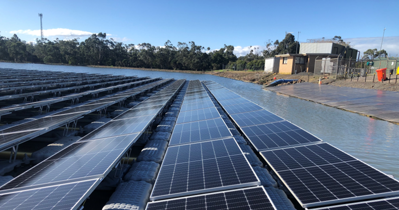 Largest floating solar array in Aus switched on