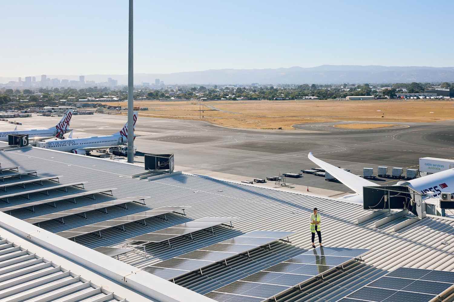 Australia’s fifth-largest airport triples size of rooftop solar system