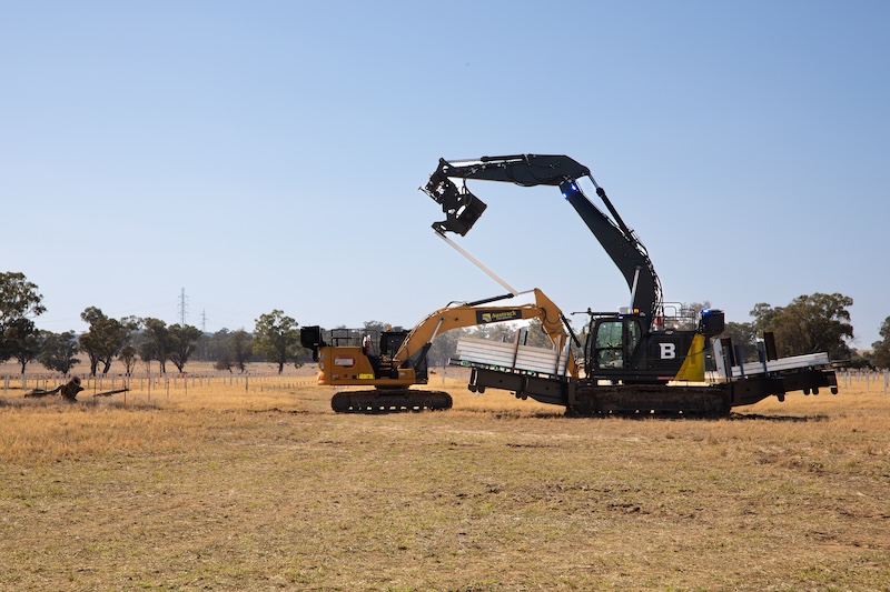 Robots are coming! Machines being tested at solar projects for pile driving as well as mounting panels