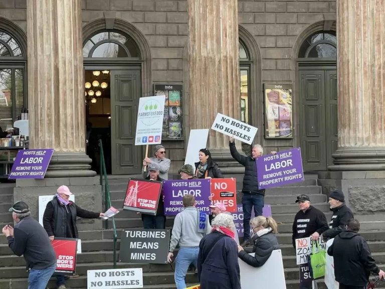 “No solar factories:” Protests greet farmers and industry trying to find path for renewable revolution