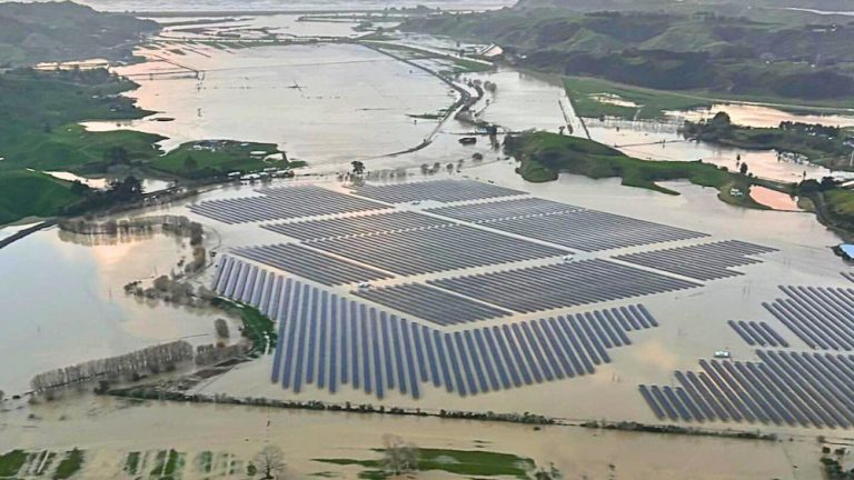 “Ultimate test:” New Zealand solar farm powers through major flood event