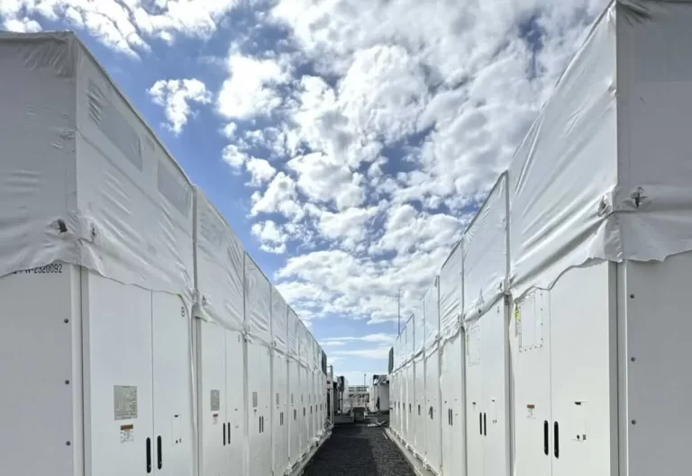 “Exponential growth” in big batteries soaks up excess solar, eats into negative prices