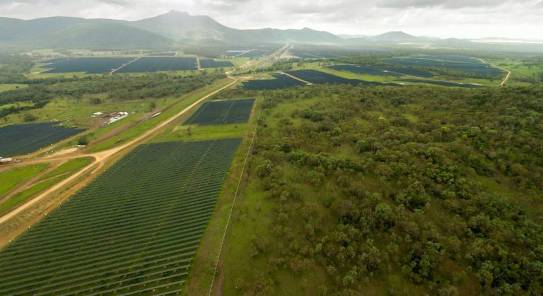 One of Australia’s biggest solar farms, in heart of Queensland coal country, reaches full commercial operations
