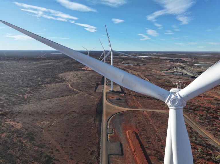 Remote gold mine sources 88 pct of its power needs in last quarter from wind, solar and battery