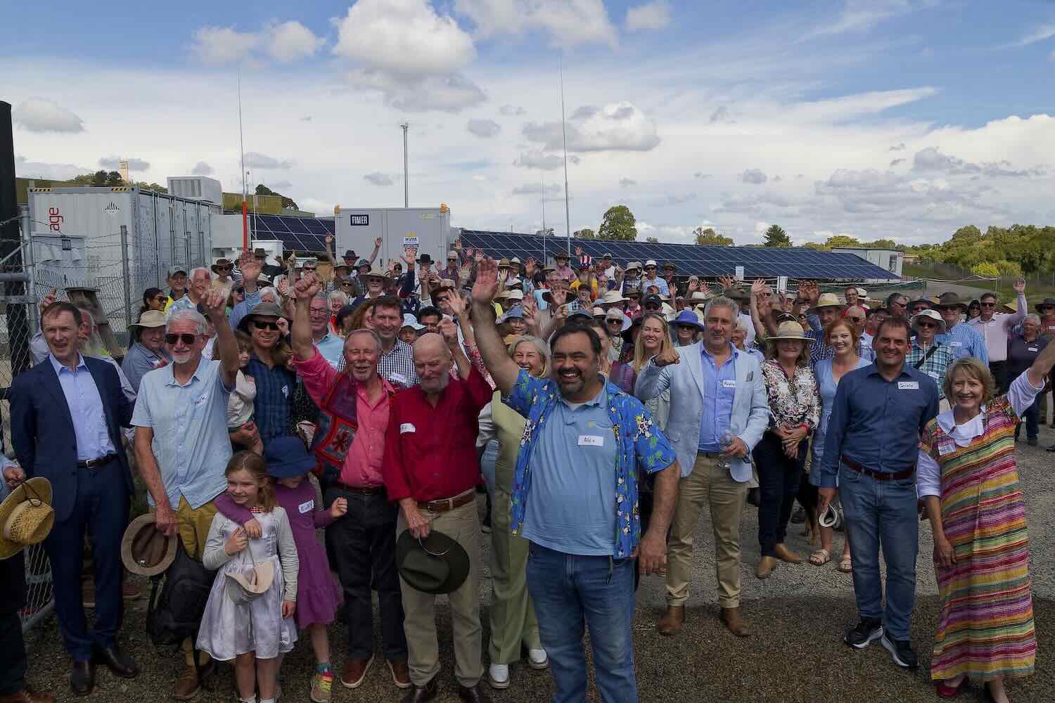 Pioneering community solar and battery project launches after “12 years of hard work”