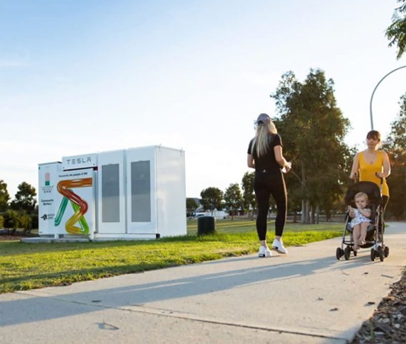 Community battery launches next to community solar system, to help power regional resilience
