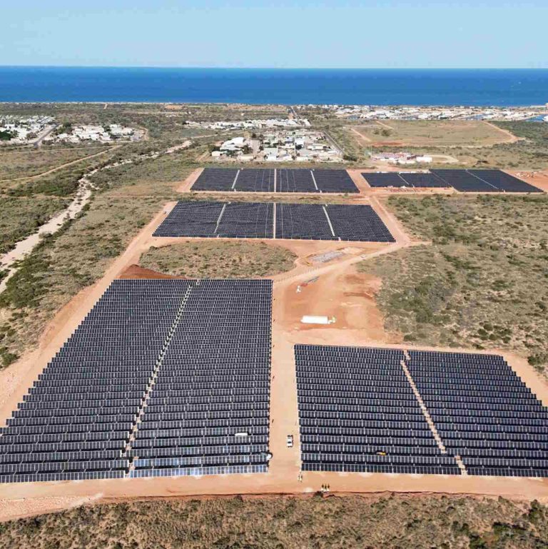 New solar farm built in Australia’s most destructive wind area “didn’t miss a beat” in recent cyclone