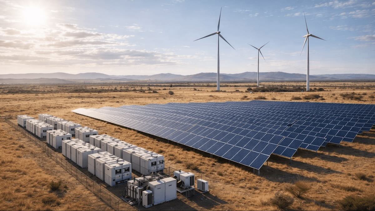 Plans for Australia’s biggest wind farm scaled back, with solar and big battery added to create huge hybrid