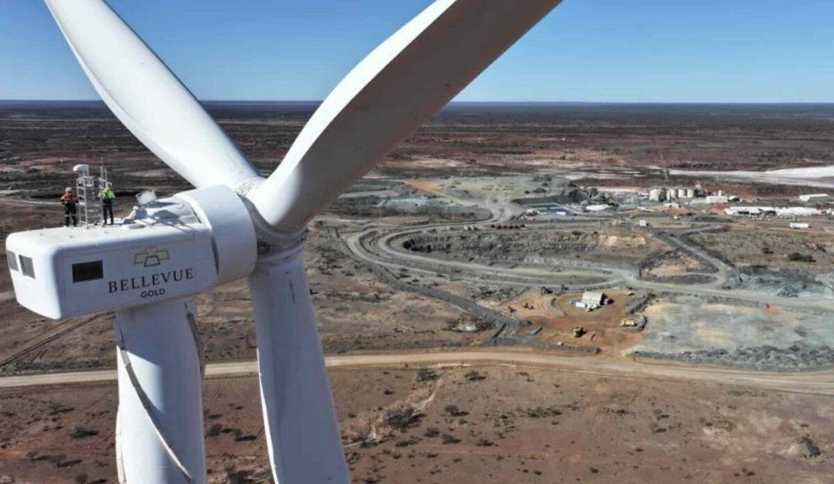 Off-grid gold mine achieves 75 per cent wind and solar share – even in the middle of winter